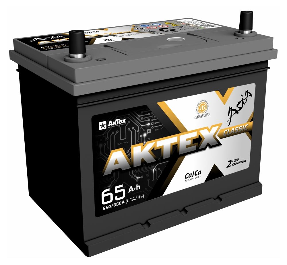 Аккумуляторная батарея AKTEX CLASSIC ASIA